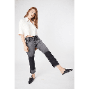 JEANS MOM AMALIA BICOLOR