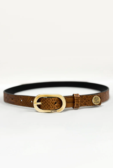 CINTURON CROCO DELGADO  A5185