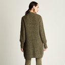 TAPADO MELANGE VERDE CON BOLSILLOA